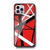 cronos 対応 iPhone13pro 互換性アクリルカバー ミュージシャン ギター ヴァンヘイレンファン Van Halen EVH フランケンストラト レッド Beat It roc0004 日本国内生産
