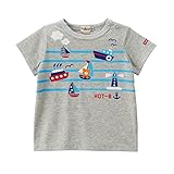 ミキハウス ホットビスケッツ (MIKIHOUSE HOT BISCUITS) Ｔシャツ 72-5209-267 110cm グレー