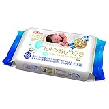 【Amazon.co.jp限定】 100% コットン おしりふき 60枚入