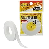 ポストイット カパーアップテープ お徳用 詰め替え用 8.4mm×17.7m 652R