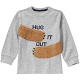 ジンボリー GYMBOREE/ ベアハグティ ヘザーグレー トップス長袖Tシャツ 5歳【並行輸入】