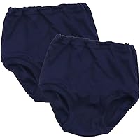 SCHOLETE 陸上用パンツ・ブルマ ネイビー (XO) Amazon | [TwinDimple]【日本製】1枚履き紺ブルマ（白マチ付）110/120