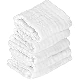 Breathable Cloth Baby Nappies, Baby Nappies, for Toddlers Newborn Babies(white)