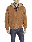 Levi's Men's Heavy Cotton Canvas Work Wear Kent Hoody Bomber Workers Brown XXL [並行輸入品]