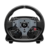 Logitech G PRO レーシングホイール PC用 ダイレクトドライブ 11Nm フォース TRUEFORCE フォースフィードバック 磁気ギアシフトパドル デュアルクラッチ OLEDディスプレイ クイックリリース PROボタンレイアウト