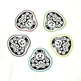 MONO工房 ひゃくまんコースター　セット（モノクロ/５色）