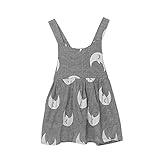 (プタス)Putars ベイビー服 子供服 女の子 ワンピース ドレス サロペット 月柄 縞模様 可愛い オシャレ プリンセス 通園 発表会 旅行 記念日 プレゼント 2-6歳