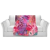 ブランケットウルトラソフトFuzzy 4サイズ！DIANOCHEデザインからby Carrie SchmittホームDecor Unique Designer芸術的スタイリッシュな寝室アイデア – S