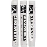 Neopastel、厚さ8 mm、ホワイト、3個by Caran d 'ache　001