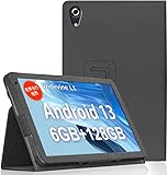 For HiGrace 2023RAM ケース HiGrace 2023RAM カバー タブレット 10インチ【CNEVISON】HiGrace 2023RAM ケース スタンド機能付き 手帳型 高級PUレザー 耐衝撃 HiGrace 2023RAM 保護ケース (HiGrace 2023RAM, ブラック)