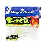 メジャークラフト ワーム まっすぐテール PW-STICK 1.5" #72 WHITE GLOW #72 WHITE GLOW