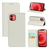 適用 iPhone 12 / iPhone 12 Pro 用 ケース 手帳型 iPhone 12 用 手帳型ケース カバー 手帳型 PUレザー カード収納 財布型 耐衝撃 ケース マグネット スタンド機能付き 5色(iPhone12 用 / iPhone12 Pro 用 ケース 手帳型) (ホワイト)