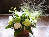 お悔やみ お供え 花 デザイナーにおまかせ フラワーアレンジメント Sサイズ