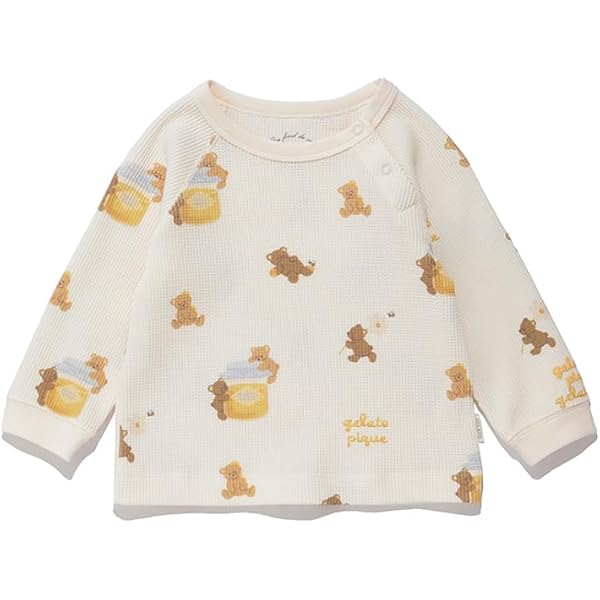 Amazon.co.jp: [ジェラート ピケ] BABYはちみつベア柄ロングパンツ