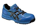 【ウィンジョブ®33L】　アシックス[ASICS]　作業用靴　【FIS33L】　カラー：アトミックブルー×ブラック・サイズ：26.5