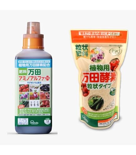 Amazon | 万田酵素 万田アミノアルファ 1000ml | 肥料・土壌改良剤