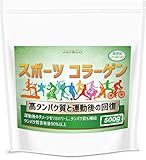 JAY&CO. スポーツ コラーゲン (タンパク質90%以上, 運動後のリカバリー) ノーフレーバー, 500g