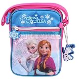 アナと雪の女王　ミニショルダーバッグ　ブルー 9866k【FROZEN　グッズ　エルサ　ディズニー　バッグ　インポート　輸入】