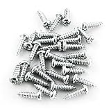 SODIAL(R)30 x フィリップスパンヘッドシャープポイント　セルフタッピングねじ