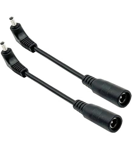 thumbnail image 2 of Extension Cord 1 Ft Aazon.co : Fancasee 5.5 X 2.5 DC Power Extension Cable, 2-Pack... Trail Camera Power Cord 2 of 14