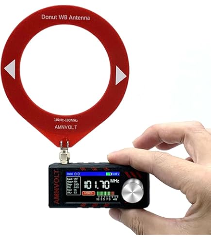 Amazon.co.jp: breaklockMINI SI4732ポケットラジオ、ポータブルAM FM