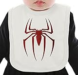 Spider logo ネクタイを有する有機ビブ Medium