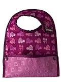 Close Pop-In Reversible Stage 2 Turtle Print Bib (30 months, Purple)