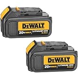 DEWALT DCB200 20-Volt MAX Li-Ion 3.0 Ah Battery 2-Pack with Dewalt Dwht0046 Blades [並行輸入品]
