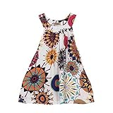 misakyキッズ幼児ベビーフラワーガールズプリンセスウェディングパーティードレス 110CM(Age:4T) ホワイト Misaky