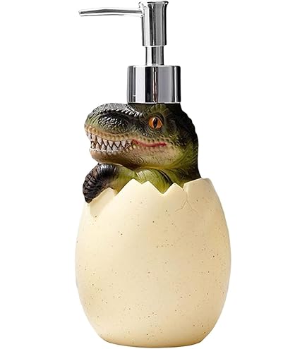 Amazon｜[Queen-b] ソープディスペンサー 恐竜 かっこいい 子ども