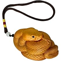 桃蓮玉 ご依頼品✨赤目金猛毒蛇キーホルダー✨ BULLS BALL KEY HOLDER！ シャレの効いたアダルトなお守り