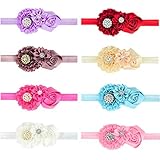 ドリームハイ2 8個ToddlersヘアAccessorriesハンドメイドフラワーヘッドバンドベビーガールズ