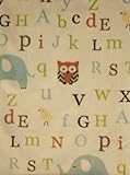 Thro Jesse ABC Elephant Baby Microplush Throw Blanket by Thro