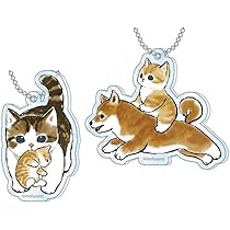 mofusandキーチェーン 2個セット Amazon.co.jp: mofusand にゃんこ アクリルキーチェーン2個