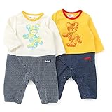 Bobson(ボブソン) カバーオール (70～80cm) キムラタンの子供服 (77001-163) カラシ 70