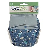 GroVia Cloth Diaper Shell - Hook & Loop - Astro by GroVia [並行輸入品]