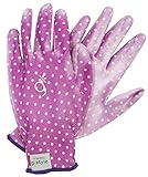 g-style 【ガーデニング用手袋】 PUキュート ラベンダー L 10双セット