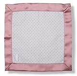 【並行輸入品】Swaddle Designs ベビーラビー ポルカドットヴィズ サテンフランネル ピンク SD-009P