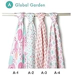 aden + anais (エイデンアンドアネイ) おくるみ 4枚セット ディズニー TEA 出産祝い 【並行輸入品】　A Global Garden