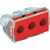 ワゴ WGX-3L 差込コネクタ 3穴用 3個入 WGX3LPK