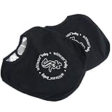 MLB メジャーリーグベースボール 海外限定 2個セット シカゴ ホワイトソックス スタイ ビブ よだれかけ ベビー 赤ちゃん用品 [並行輸入品]