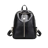 リュックサック Hosam バックパック　女の子　レディース　かばん　革バック　ファスナー　おしゃれ　ファッション　高校生　大学生　オフィスレディ　お出かけ　通学　通勤　旅行などに　小物　携帯　タブレ