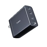 PD 充電器 100W コンパクトでPSE認証済み USB-C GaN技術 PD3.0採用 Type-c急速充電アダプター マルチポート 壁掛け式 4ポート同時充電可能 MacBook Pro Air iPhone 14/13/12 Pro Max 