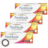 フレッシュルック デイリーズ イルミネート リッチブラウン 【BC】8.6【PWR】-2.50 30枚入 4箱