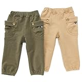 Bobson (ボブソン ) ロングパンツ (80～130cm) キムラタンの子供服 (77164-171a) カーキ 110