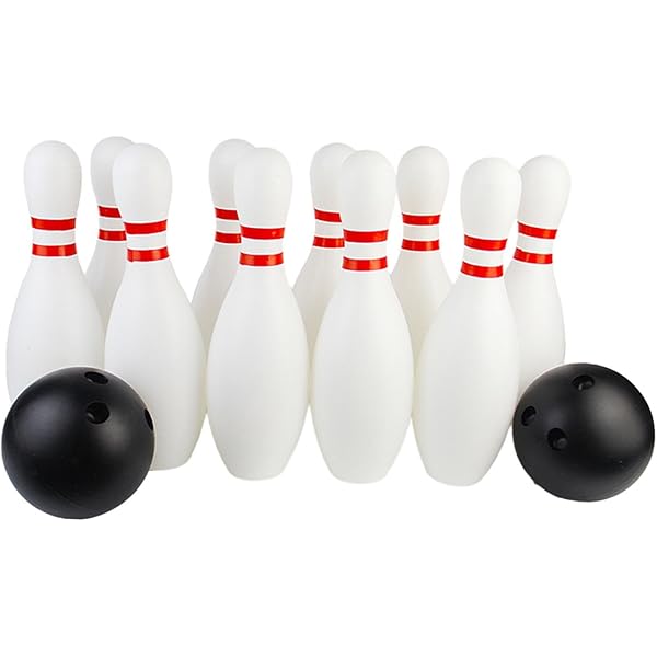 Amazon.co.jp: [Njdkadey] ハウスボウリングピンとボールセット