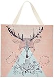 Lolli Living Sparrow Canvas Art, Deer by Lolli Living [並行輸入品]