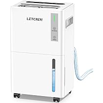 Amazon.co.jp: LETCREN 除湿機 コンプレッサー式 衣類乾燥30畳