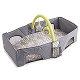 Davcor Moring 折り畳み式ベビーベッド トラベルベッド 持ち運び ベッド ショルダーバッグ に変われる 揺りかご コンパクト ベビー連れの旅行＆外出などに 持ち運び便利 簡易ベビーベッド 