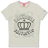 ベビードール ランダムメッセージTシャツ 男女兼用 M グレー